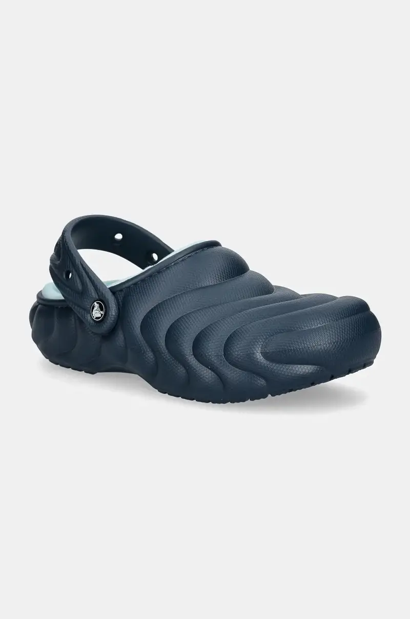 ciabatte slide Classic Lined Overpuff Clog colore blu navy 210059