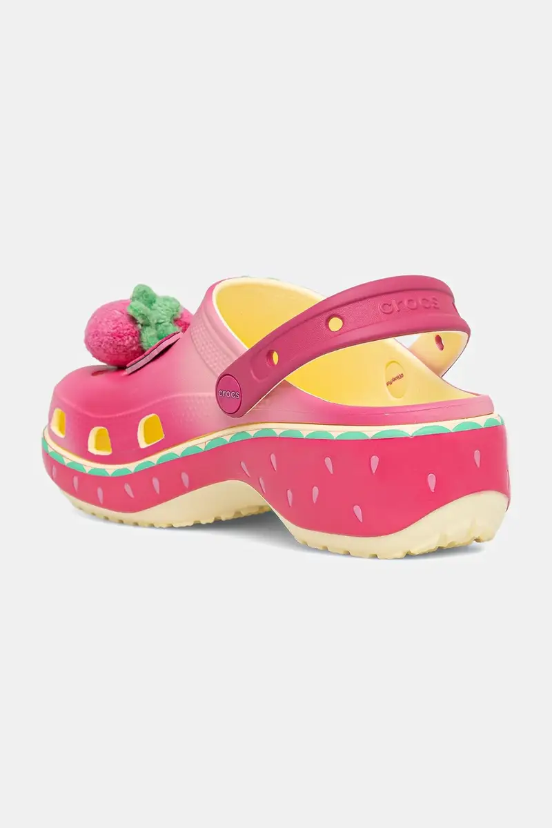 ciabatte slide Classic Lotso Platform Clog donna colore rosa 212240 miniatura 4