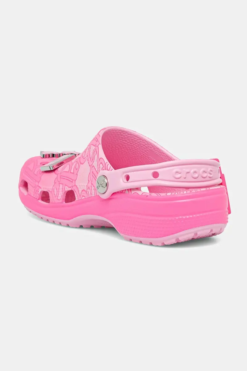 ciabatte slide Classic Mattel Pink Barbie Clog donna colore rosa 211405 miniatura 4