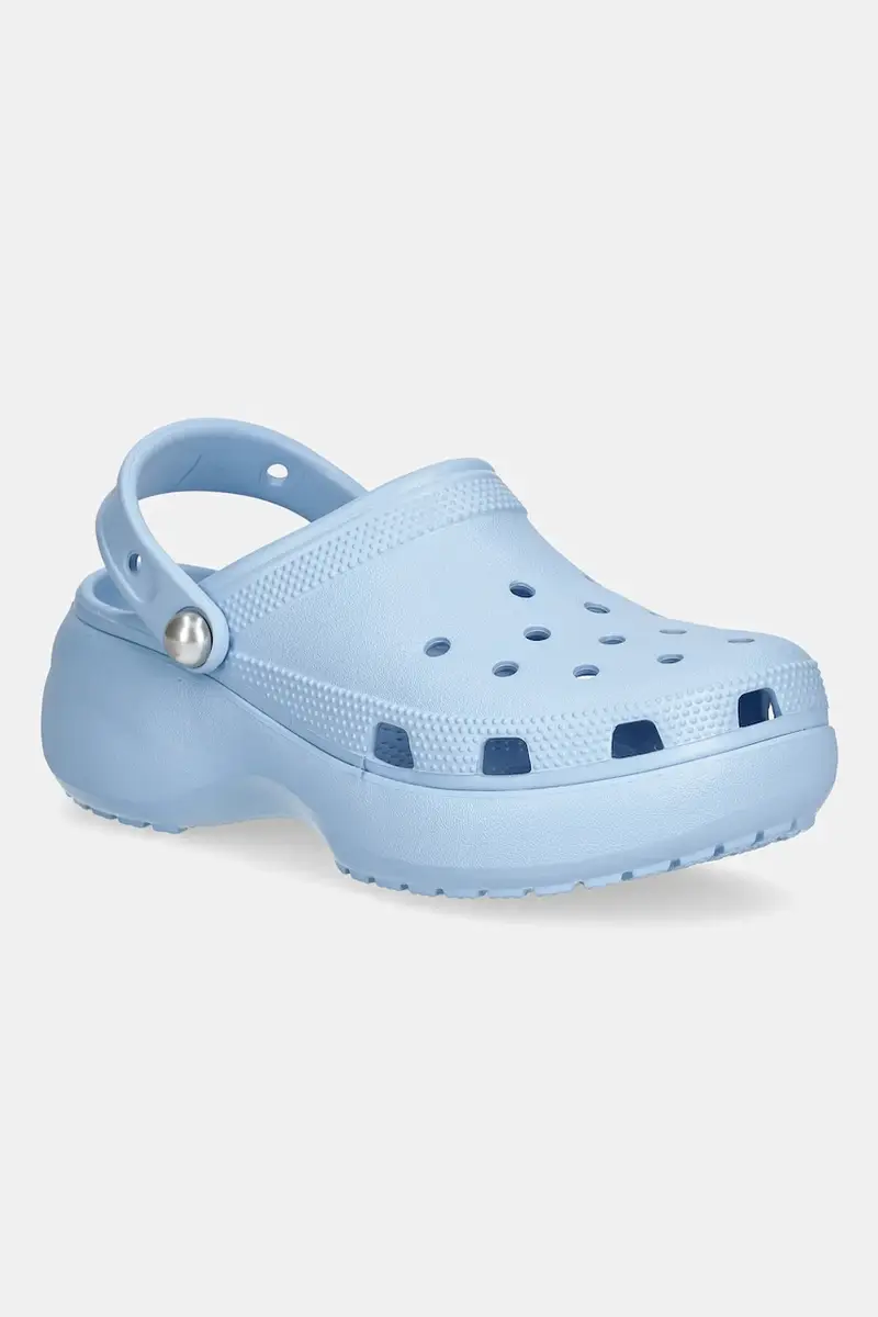 ciabatte slide Classic Platform Pearl Clog donna colore blu 211231.4NS