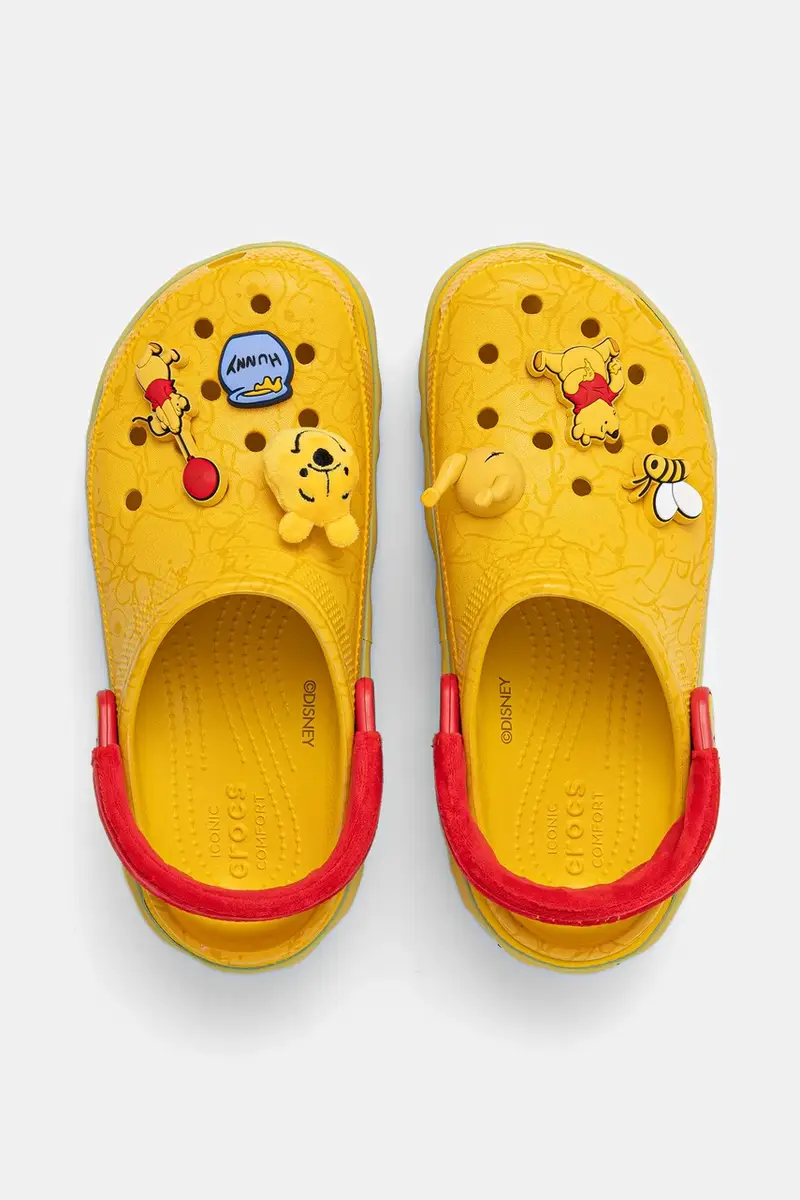 ciabatte slide Classic Winnie The Pooh Clog donna colore giallo 211092 miniatura 2