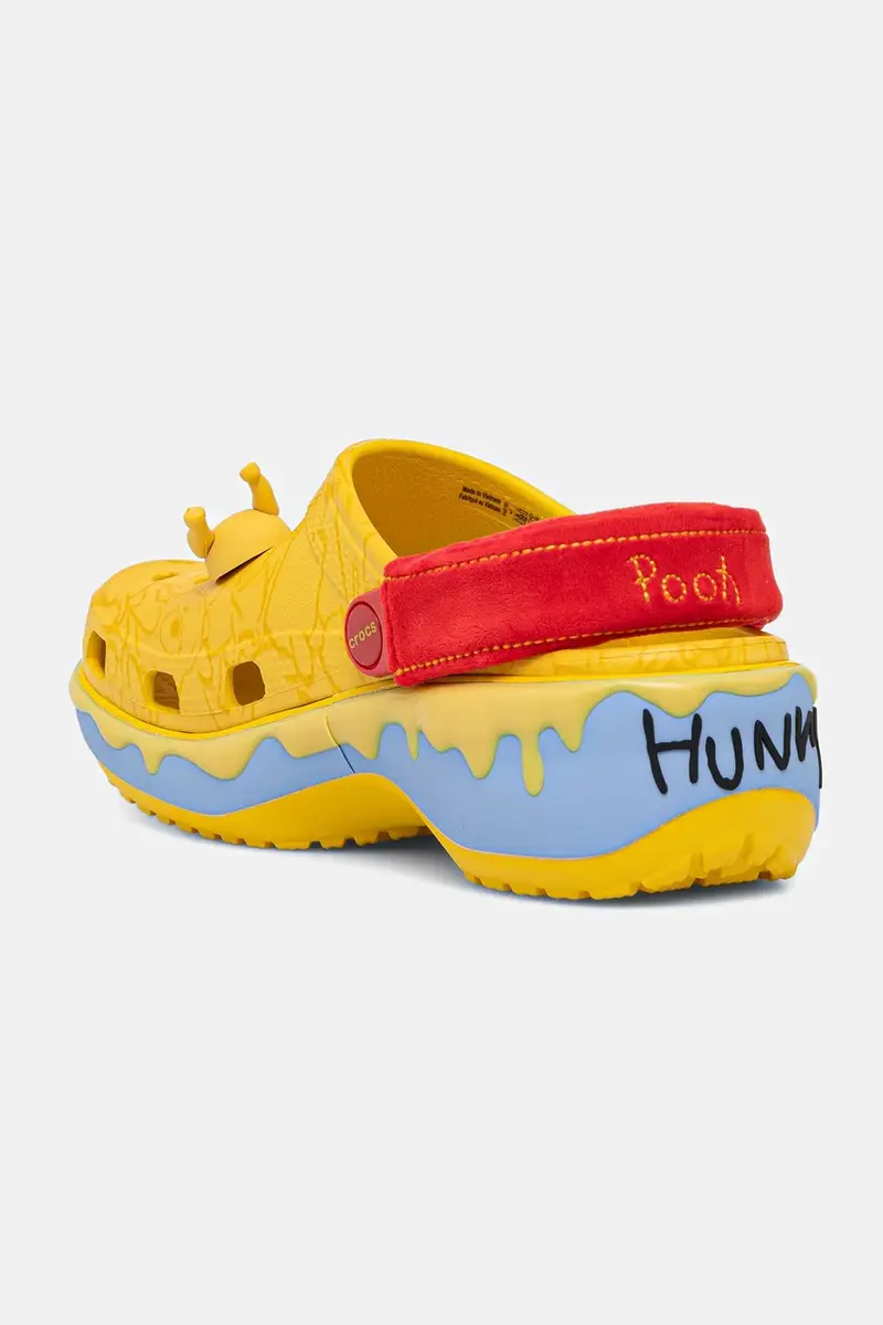 ciabatte slide Classic Winnie The Pooh Clog donna colore giallo 211092 miniatura 4