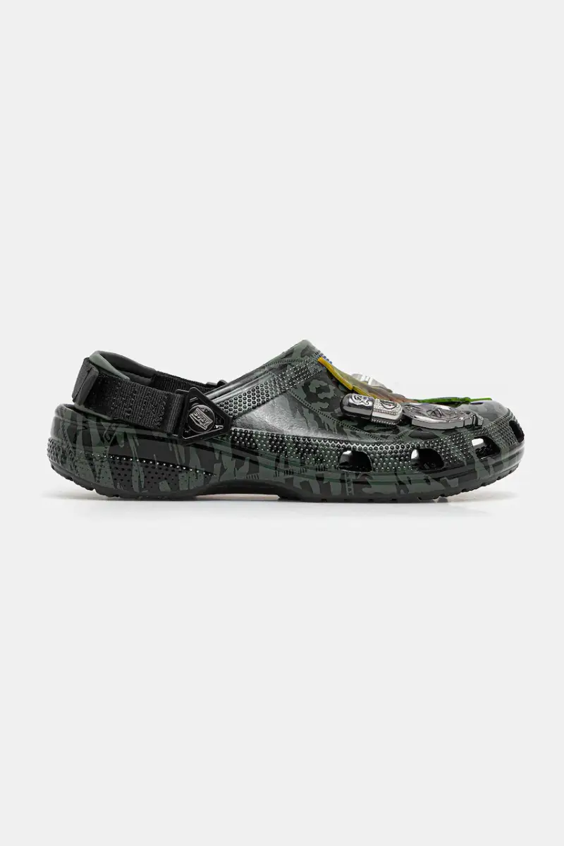 ciabatte slide Crocs x Aries Arise colore nero 211060.001 miniatura 2