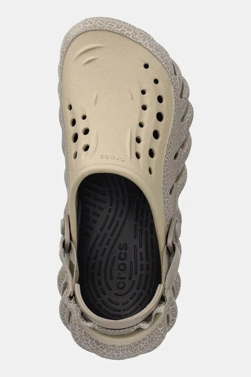 ciabatte slide Echo Crackle Clog colore beige 211630 miniatura 4