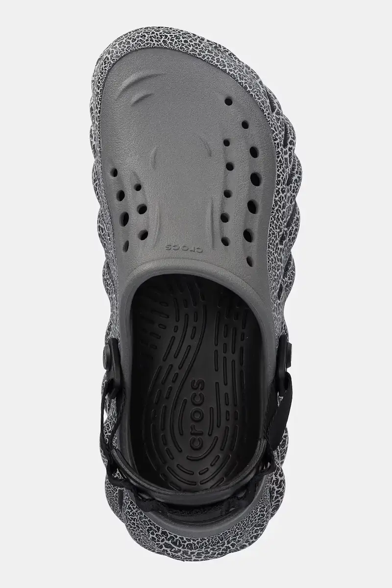 ciabatte slide Echo Crackle Clog colore grigio 211630 miniatura 4