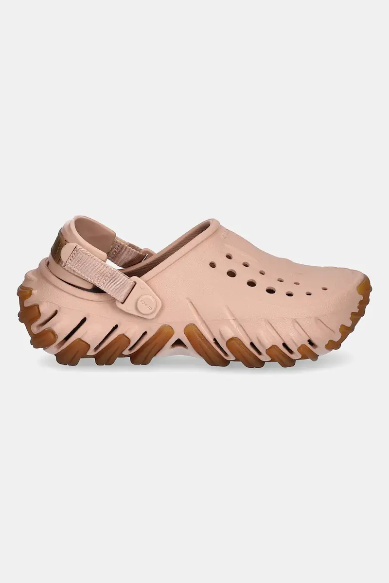 ciabatte slide Echo Gum Ro Clog donna colore beige 211675 miniatura 2