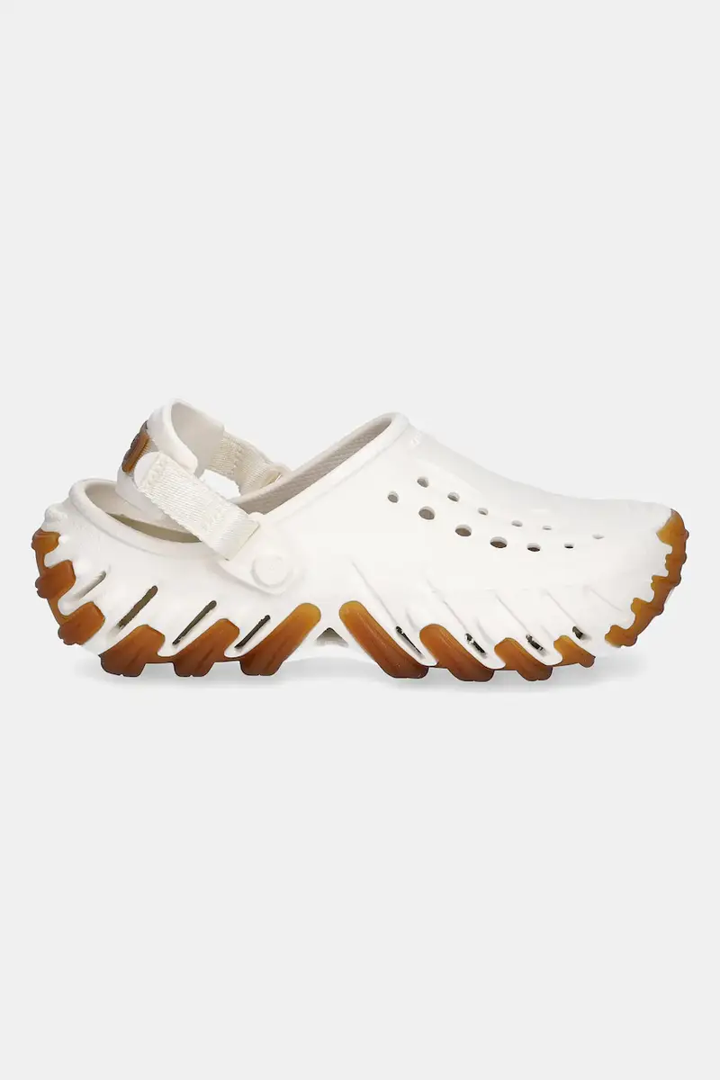 ciabatte slide Echo Gum Ro Clog donna colore beige 211675 miniatura 2