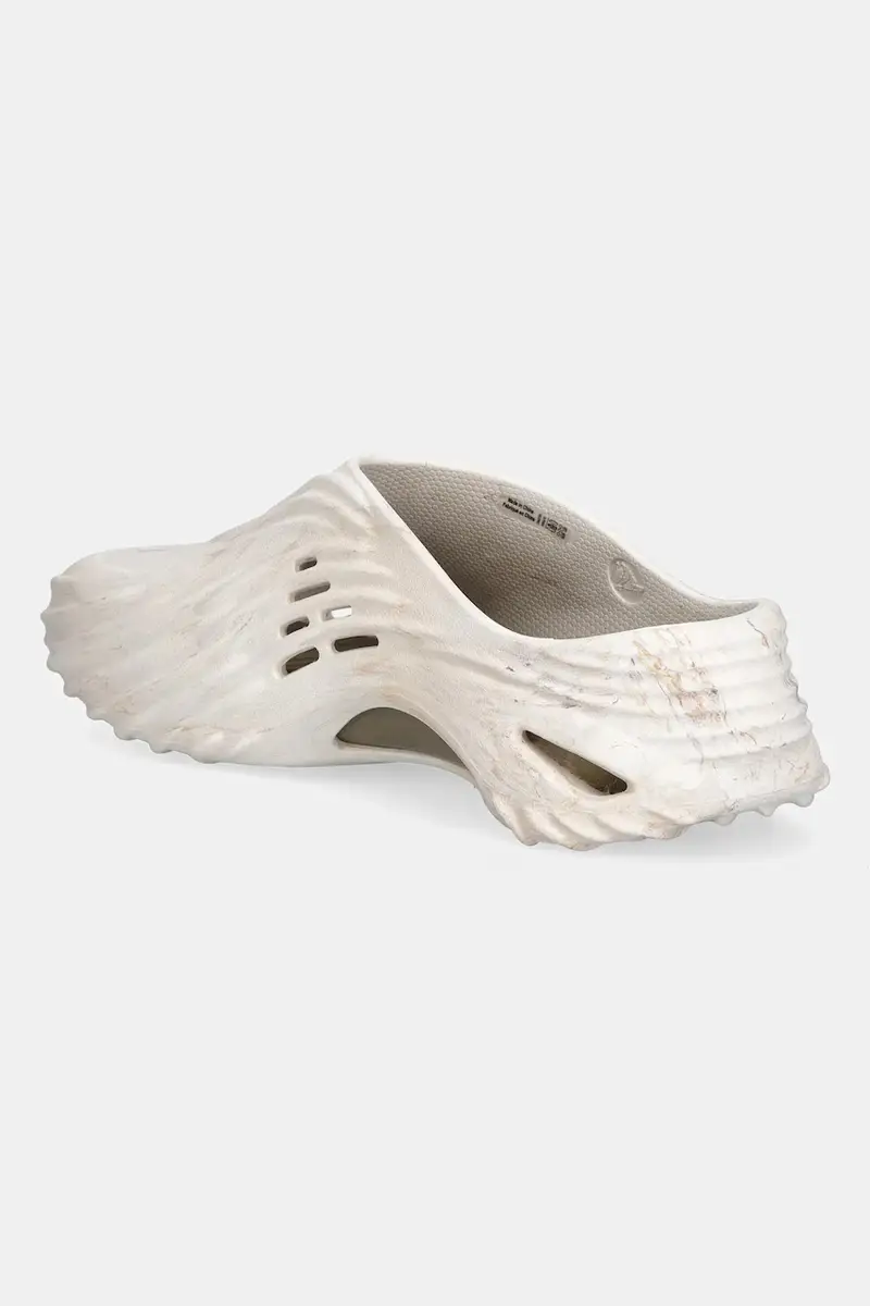 ciabatte slide Echo Watercolor Wave Clog uomo colore beige 211811.2Y3 miniatura 3