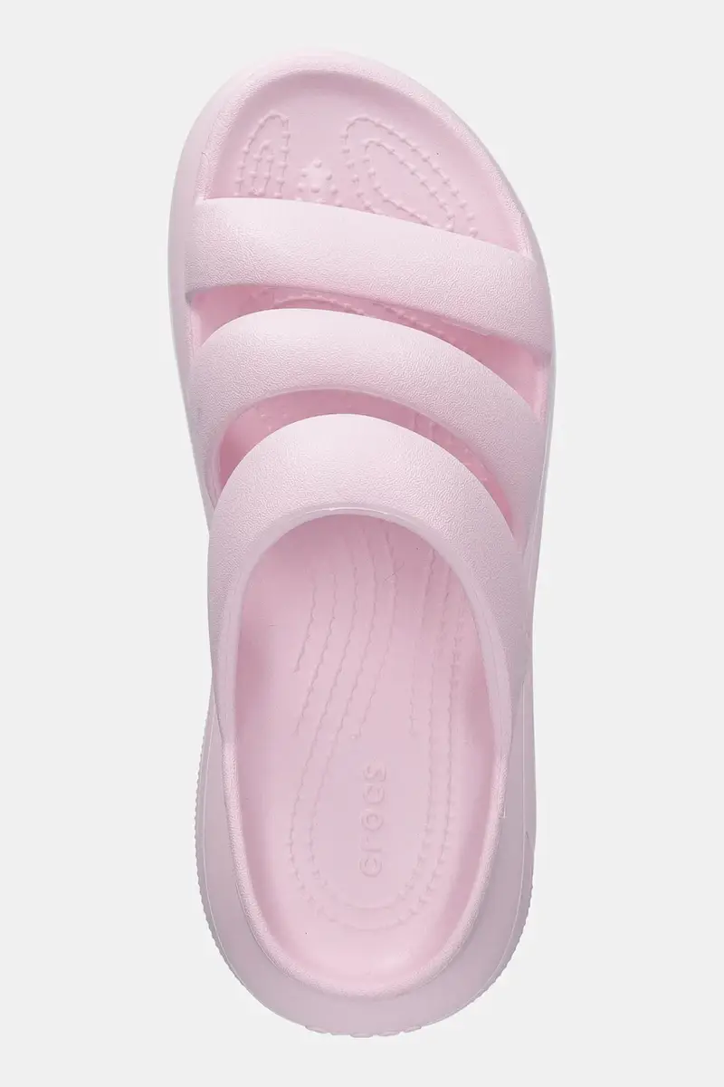 ciabatte slide Mega Crush Tripe Strap donna colore rosa 209842.6ZW miniatura 4