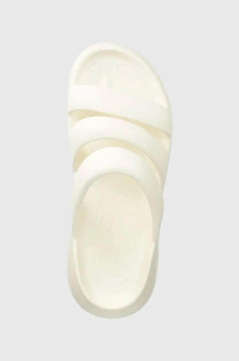 ciabatte slide Mega Crush Triple Strap donna colore bianco 209842 miniatura 4