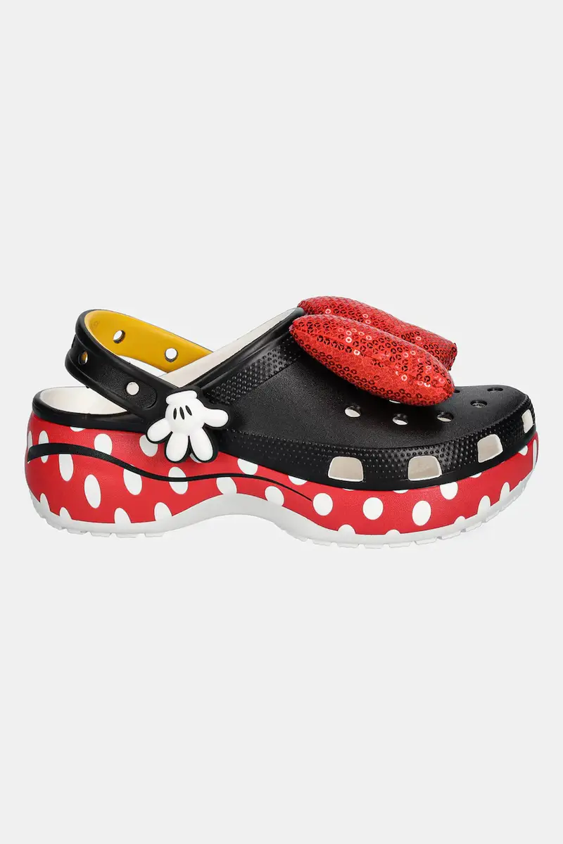 ciabatte slide Minnie Classic Platform Clog W donna colore nero 209896-100 miniatura 2