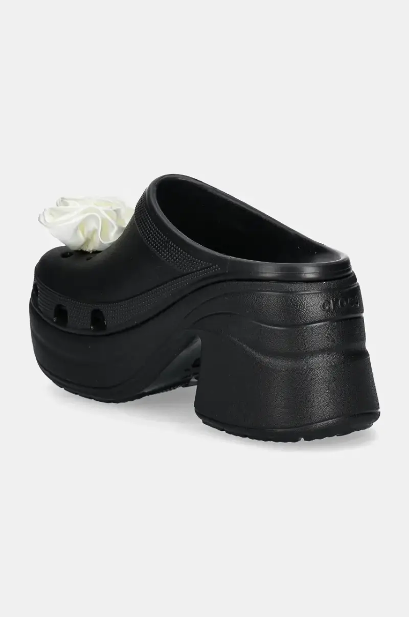 ciabatte slide Siren Rosette Clog donna colore nero 210367 miniatura 3