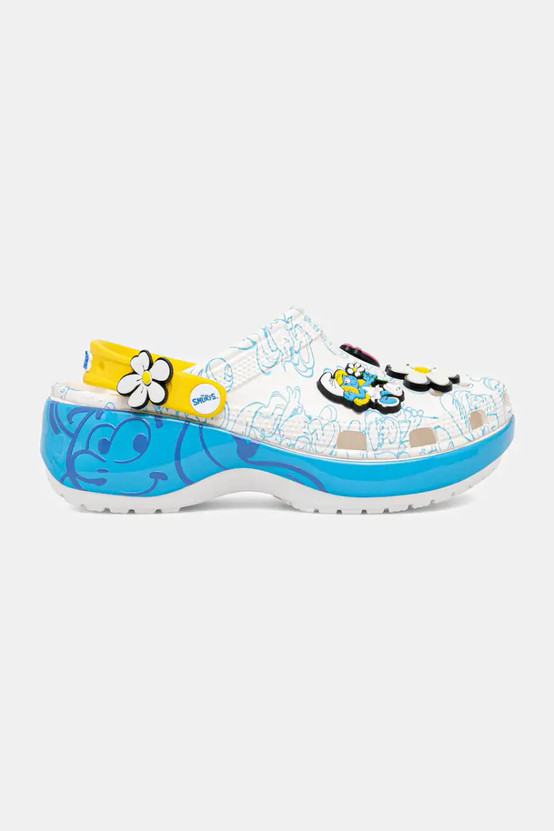 ciabatte slide Smurfs Platform Clog W donna 210822-90H Multicolore miniatura 3