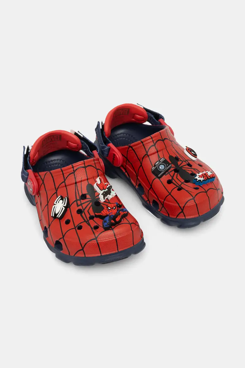 ciabatte slide SPIDER-MAN ALL TERRAIN CLOG colore rosso 209258