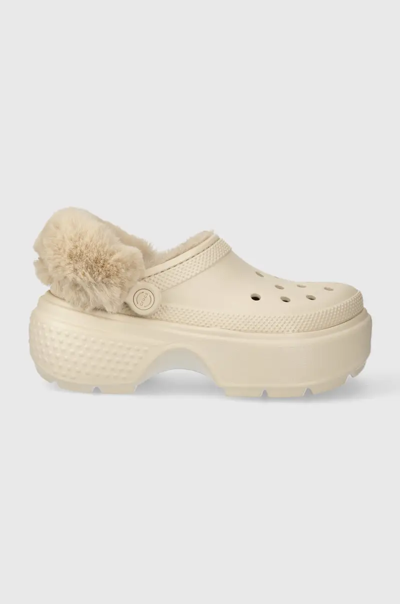 ciabatte slide Stomp Lined Clog donna 208546 Beige