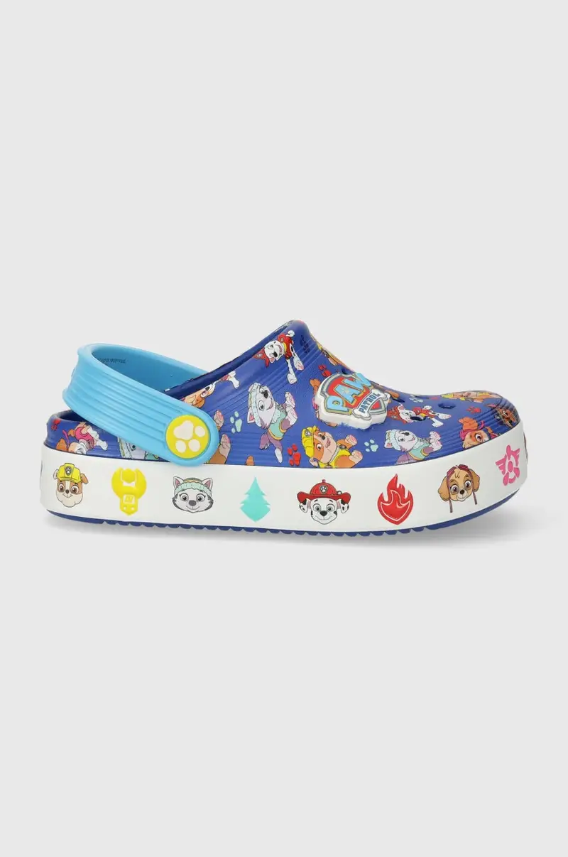 ciabattine per bambini 208853 CROCS PAW PATROL CROCBAND IV CLOG Blu