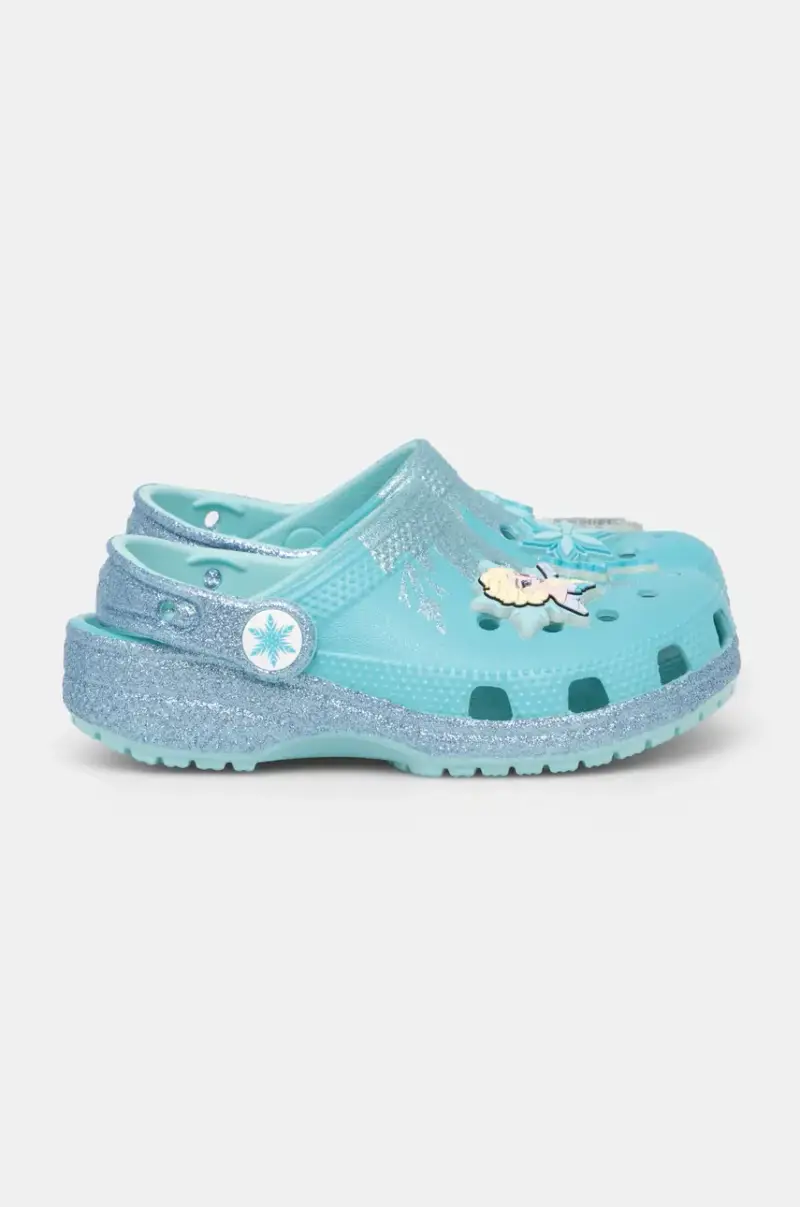 ciabattine per bambini CLASSIC FROZEN ELSA CLOG Turchese miniatura 2