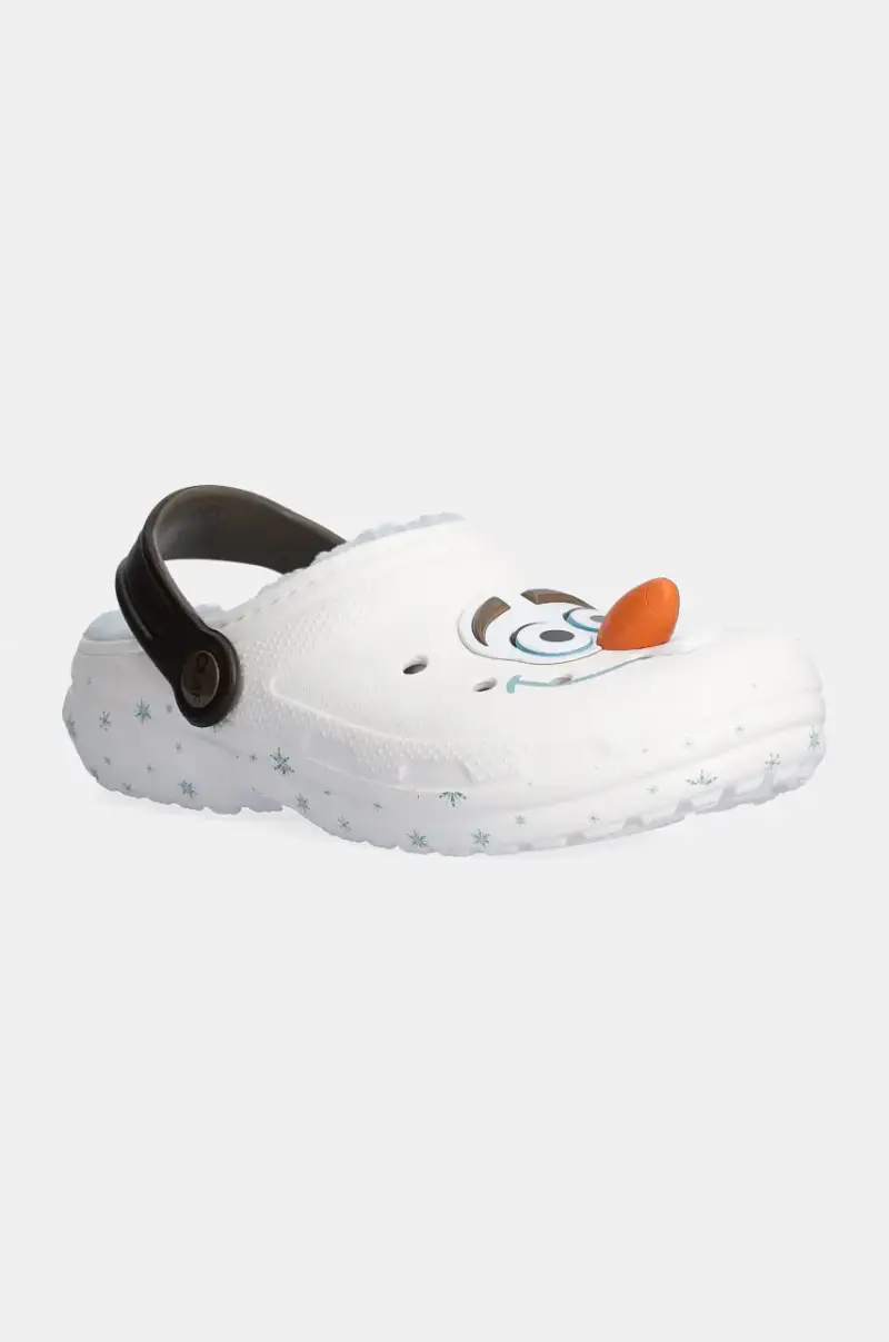 ciabattine per bambini CLASSIC FROZEN OLAF CLOG colore bianco 210234