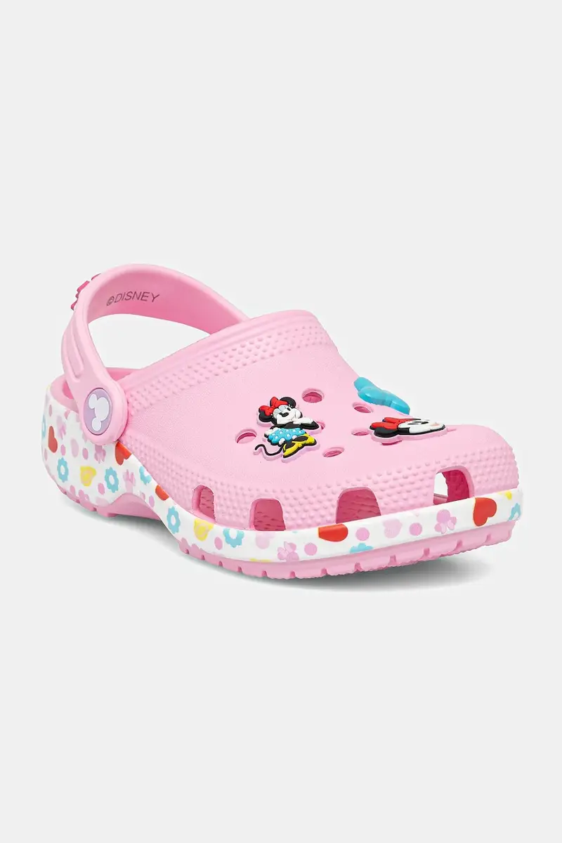 ciabattine per bambini CLASSIC MICKEY MINNIE FRIENDS CLOG KIDS colore rosa 211147