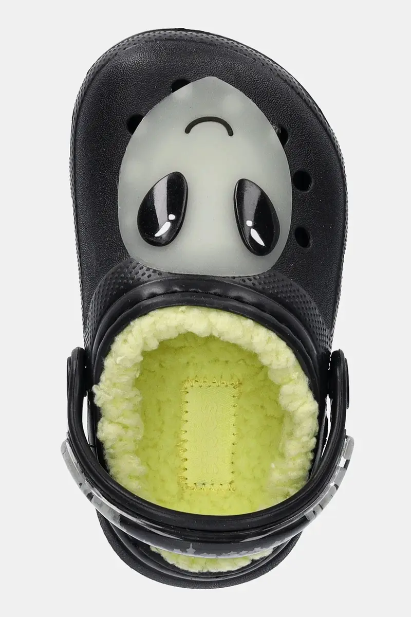 ciabattine per bambini CROCS CLASSIC LINED ALIEN CLOG colore nero 211637 miniatura 4