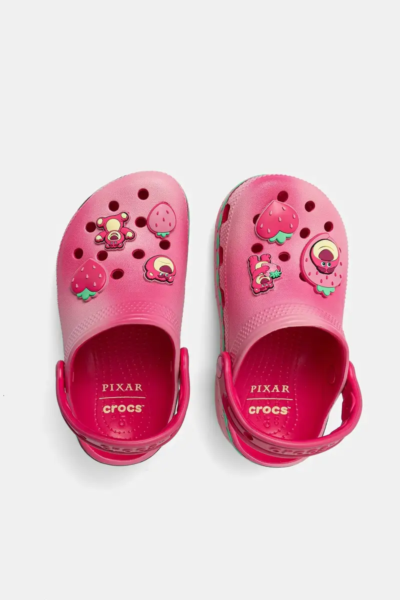 ciabattine per bambini CROCS CLASSIC LOTSO CLOG colore rosa 212241 miniatura 2