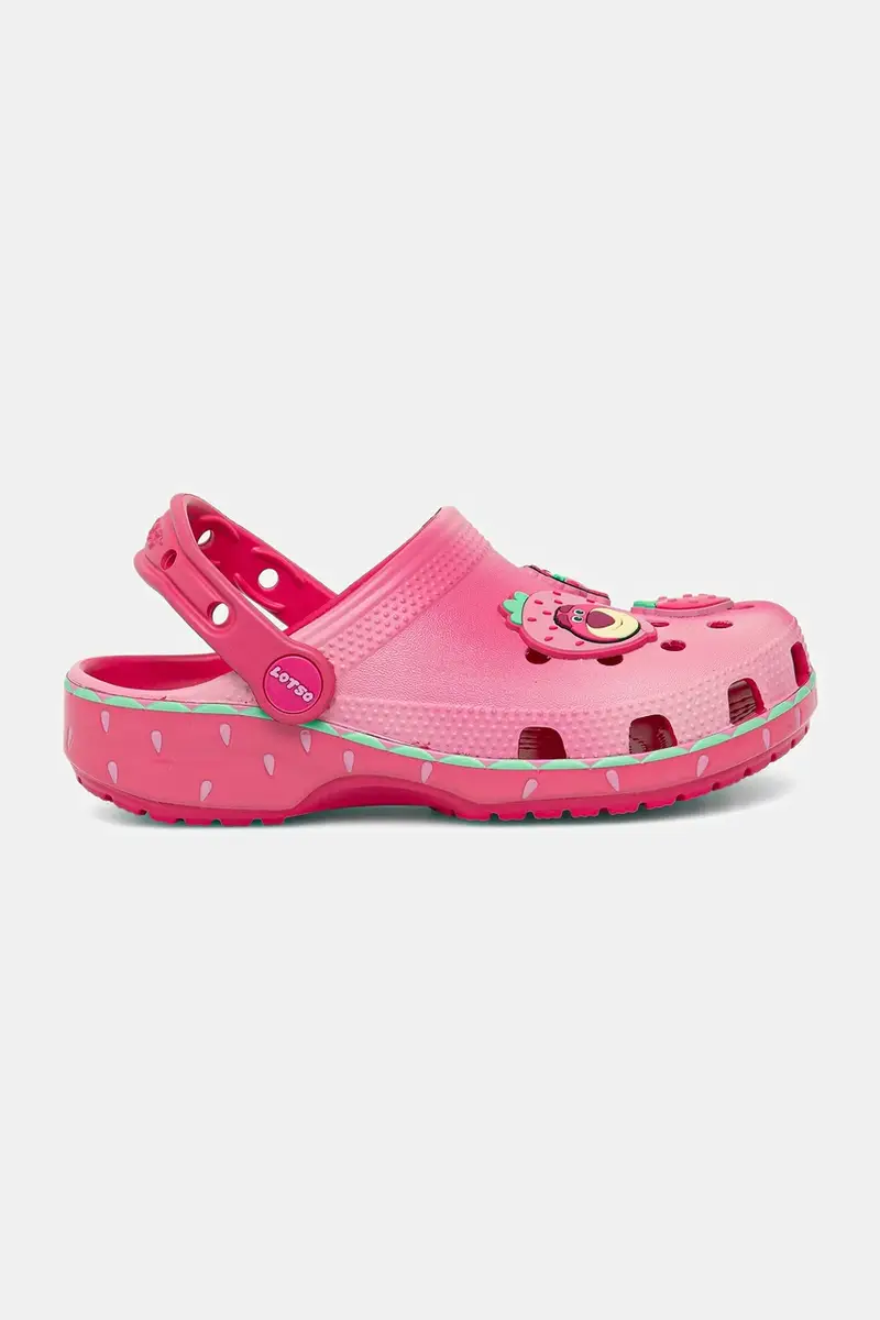 ciabattine per bambini CROCS CLASSIC LOTSO CLOG colore rosa 212241 miniatura 3