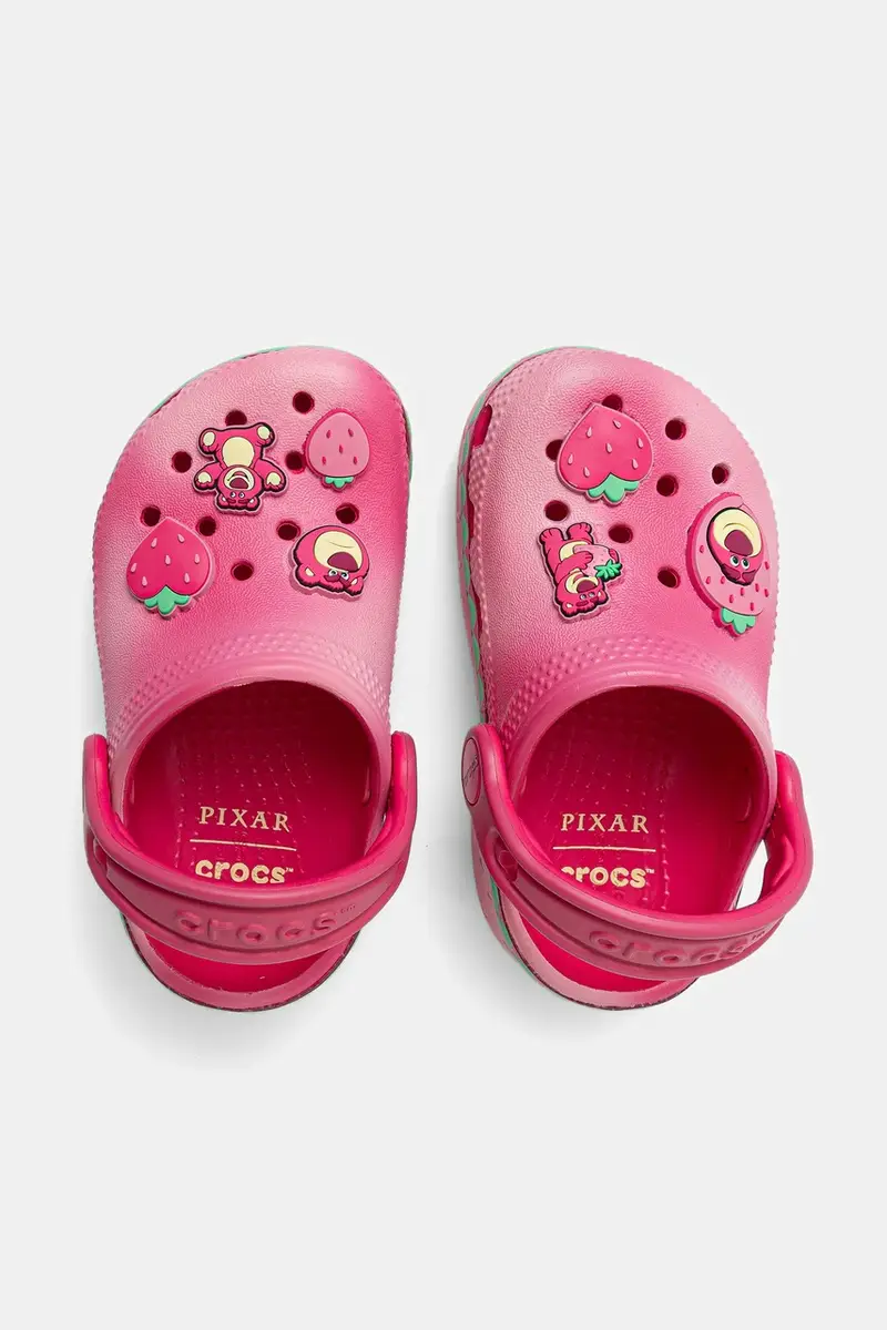 ciabattine per bambini CROCS CLASSIC LOTSO CLOG colore rosa 212242 miniatura 2