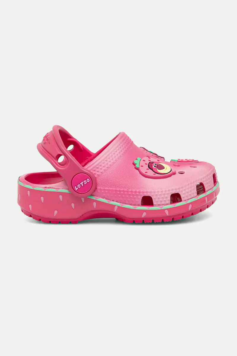 ciabattine per bambini CROCS CLASSIC LOTSO CLOG colore rosa 212242 miniatura 3