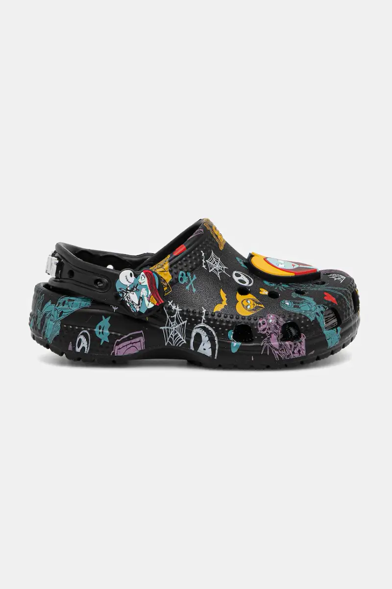 ciabattine per bambini CROCS CLASSIC NIGHTMARE MULTI CLOG colore nero 211421 miniatura 3