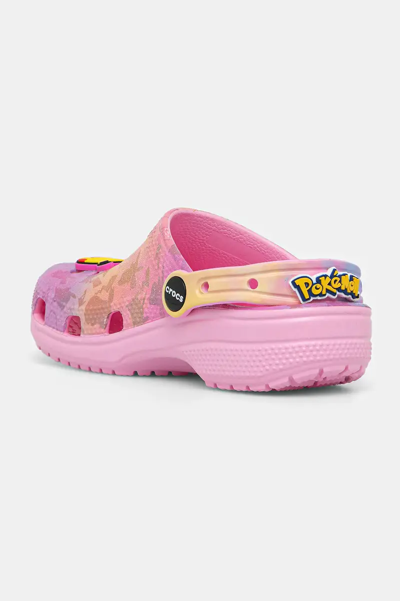 ciabattine per bambini CROCS CLASSIC PIKACHU PINK CLOG colore rosa 211229 miniatura 4