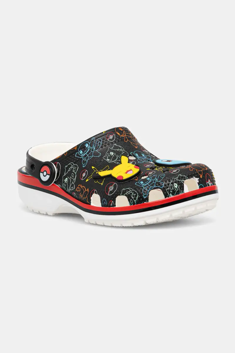 ciabattine per bambini CROCS CLASSIC POKEMON PRINT CLOG colore nero 211344