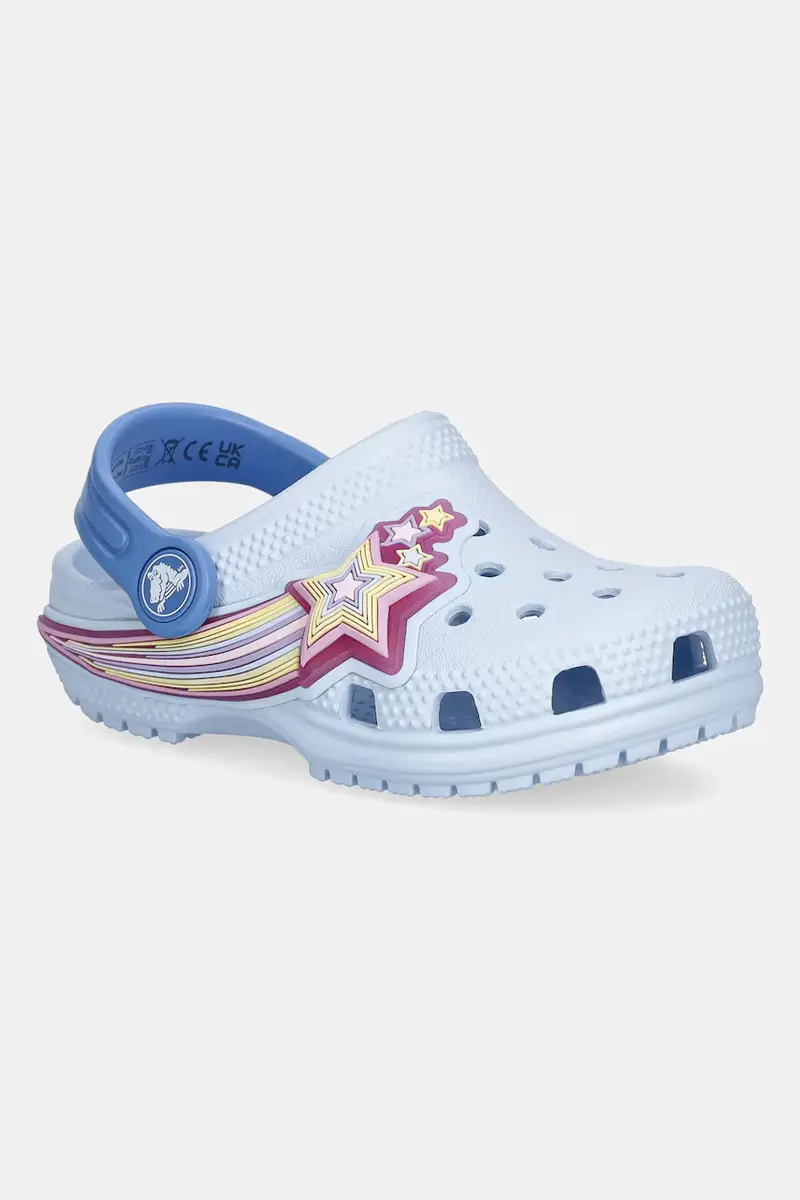 ciabattine per bambini CROCS CLASSIC STAR LIGHTS CLOG Multicolore