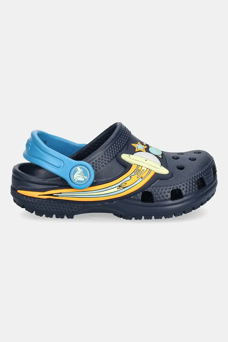 ciabattine per bambini CROCS CLASSIC UFO LIGHTS CLOG Blu navy miniatura 2