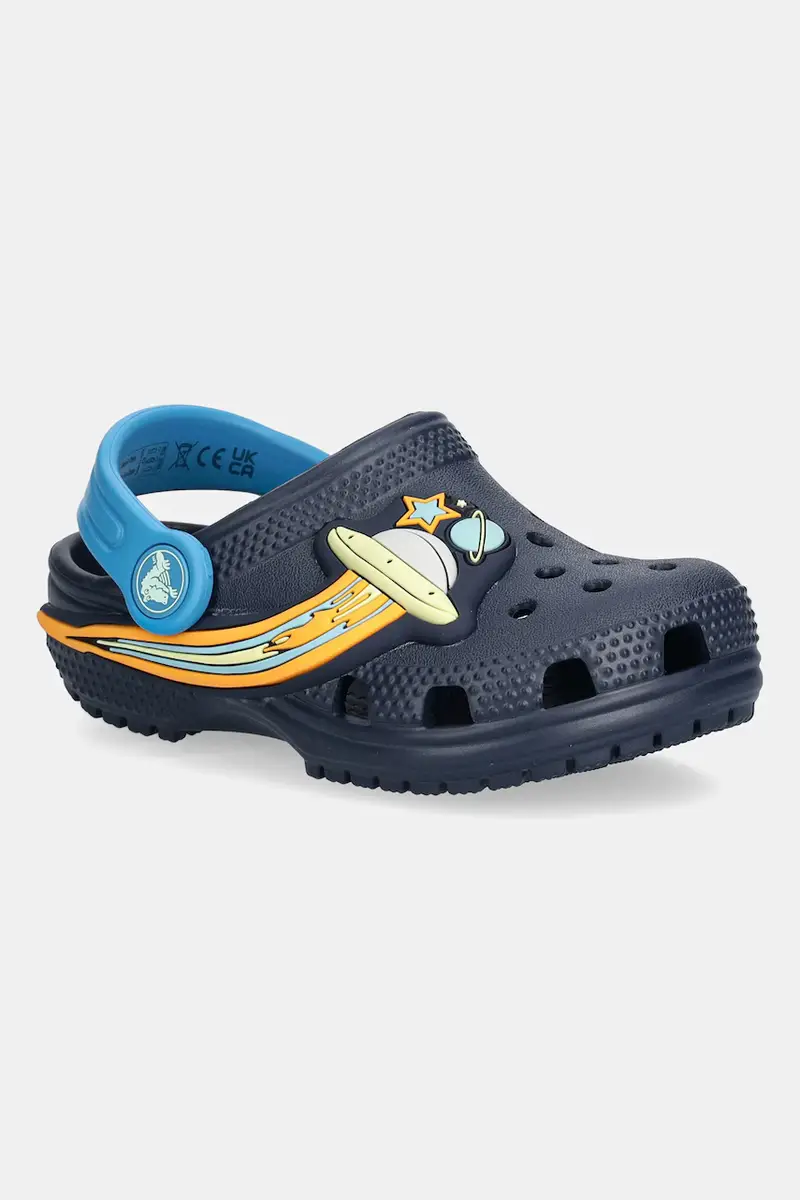 ciabattine per bambini CROCS CLASSIC UFO LIGHTS CLOG Blu navy