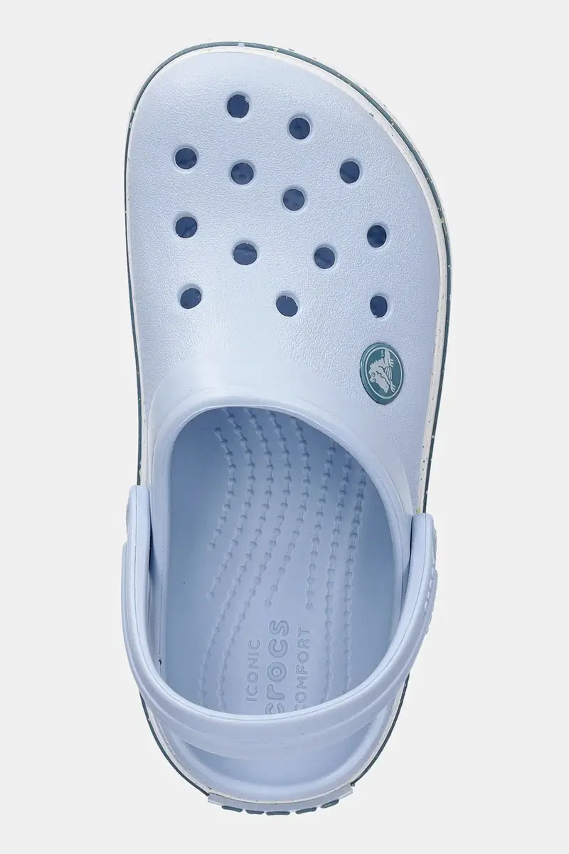 ciabattine per bambini CROCS CROCBAND SPECKLED BAND CLOG colore blu 211645 miniatura 4