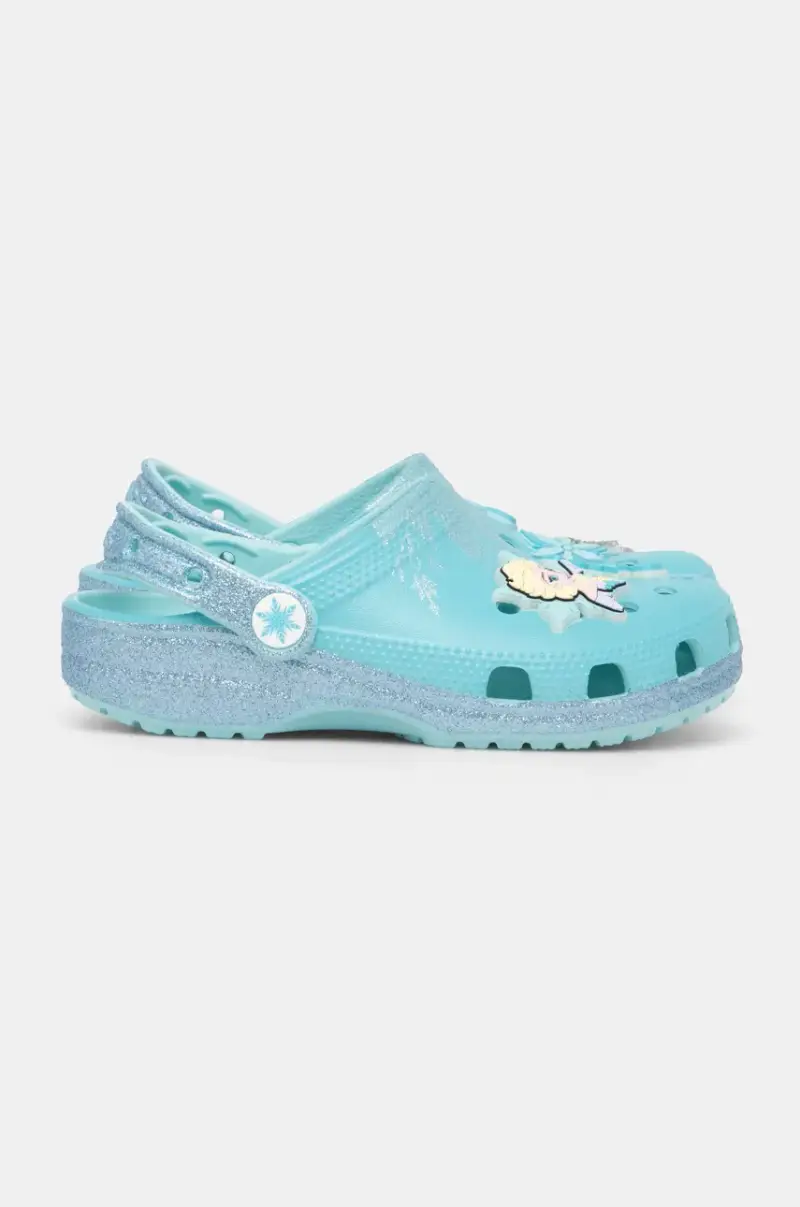ciabattine per bambini CROCSCLASSIC FROZEN ELSA CLOG colore turchese 210235 miniatura 2