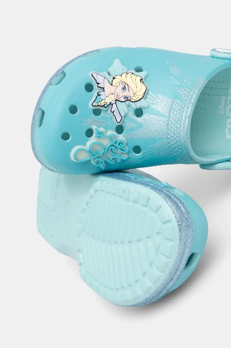 ciabattine per bambini CROCSCLASSIC FROZEN ELSA CLOG colore turchese 210235 miniatura 5