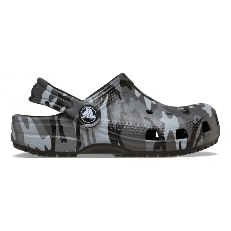Classic camouflage clog t Black