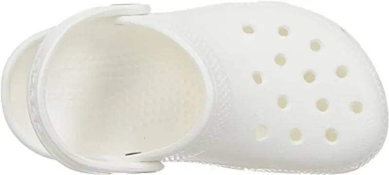 Crocs Classic Clog K, Zoccoli Unisex - Bambini e ragazzi, Bianco, 32/33 EU miniatura 2