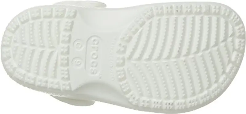 Crocs Classic Clog K, Zoccoli Unisex - Bambini e ragazzi, Bianco, 33/34 EU miniatura 3