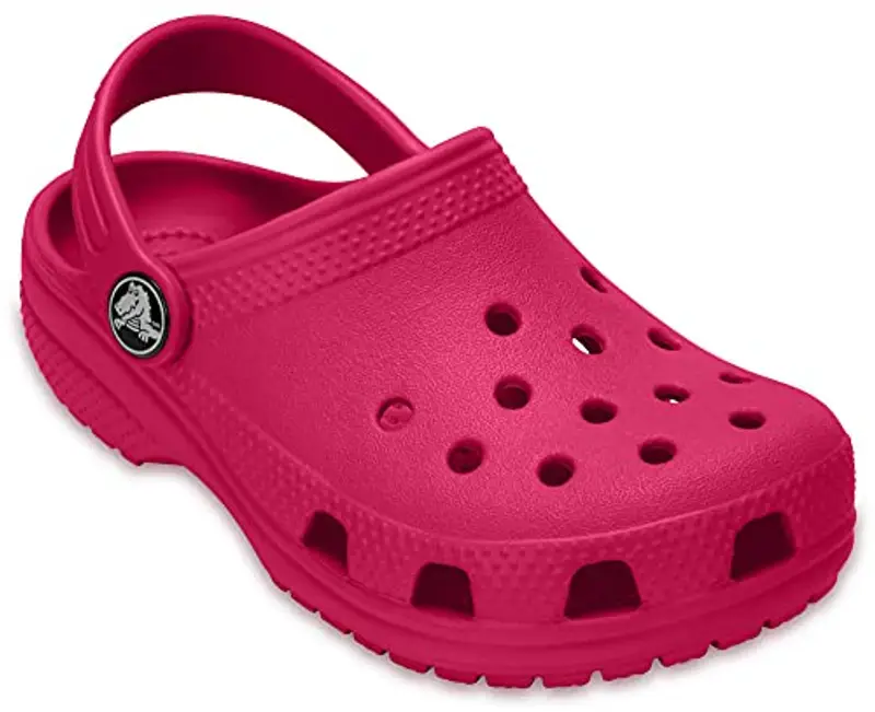 Crocs Classic Clog K, Zoccoli Unisex - Bambini e ragazzi, Candy Pink, 19/20 EU miniatura 2