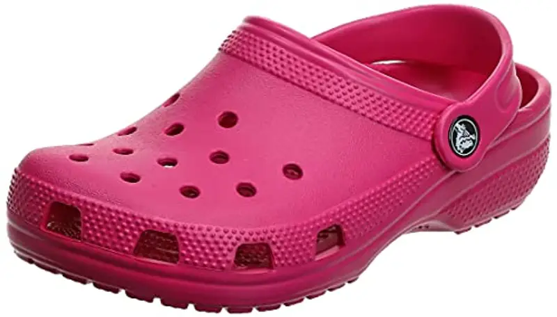 Crocs Classic Clog K, Zoccoli Unisex - Bambini e ragazzi, Candy Pink, 33/34 EU