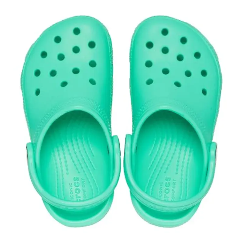 Crocs Classic Clog K, Zoccoli Unisex - Bambini e Ragazzi, Lagoon, 28/29 EU miniatura 3