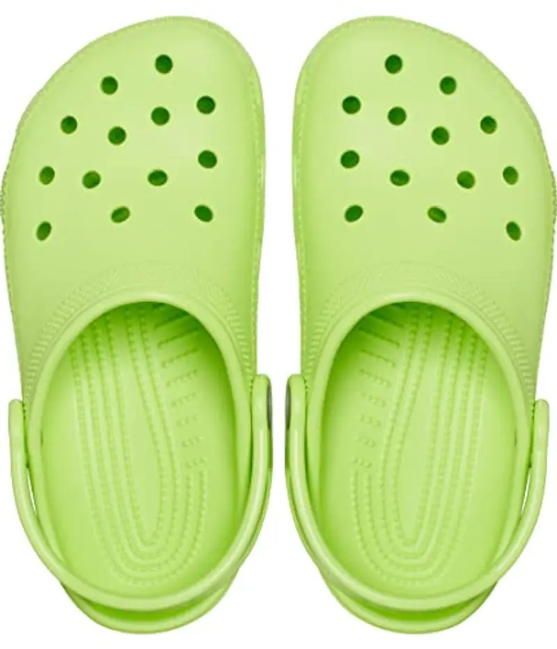 Crocs Classic Clog K, Zoccoli Unisex - Bambini e Ragazzi, Limeade, 28/29 EU miniatura 3