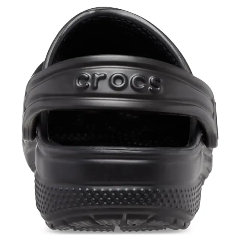Crocs Classic Clog K, Zoccoli Unisex - Bambini e ragazzi, Nero, 32/33 EU miniatura 3