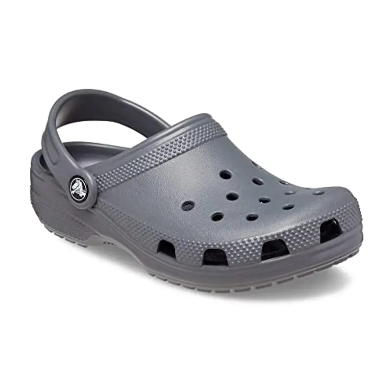 Crocs Classic Clog K, Zoccoli Unisex - Bambini e ragazzi, Slate Grey, 33/34 EU miniatura 3