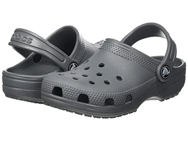 Crocs Classic Clog K, Zoccoli Unisex - Bambini e ragazzi, Slate Grey, 36/37 EU miniatura 2