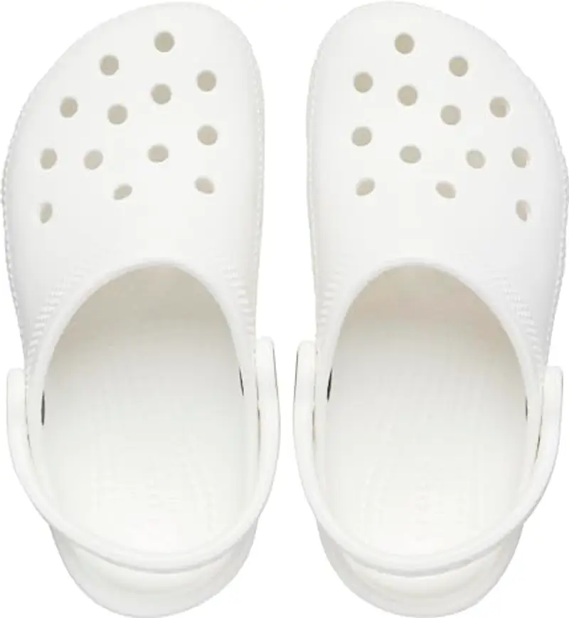 Crocs Classic Clog T, Zoccoli Unisex - Bambini e ragazzi, Bianco, 22/23 EU miniatura 3