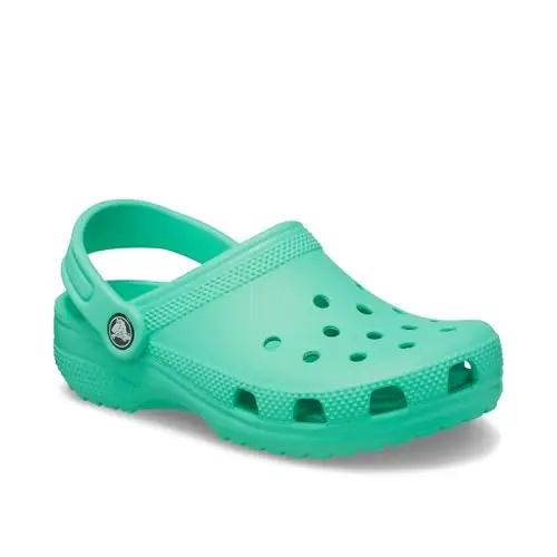 Crocs Classic Clog T, Zoccoli Unisex - Bambini e Ragazzi, Lagoon, 27/28 EU