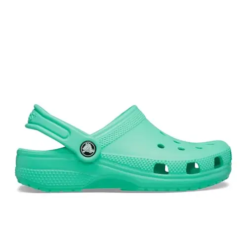 Crocs Classic Clog T, Zoccoli Unisex - Bambini e Ragazzi, Lagoon, 27/28 EU miniatura 2
